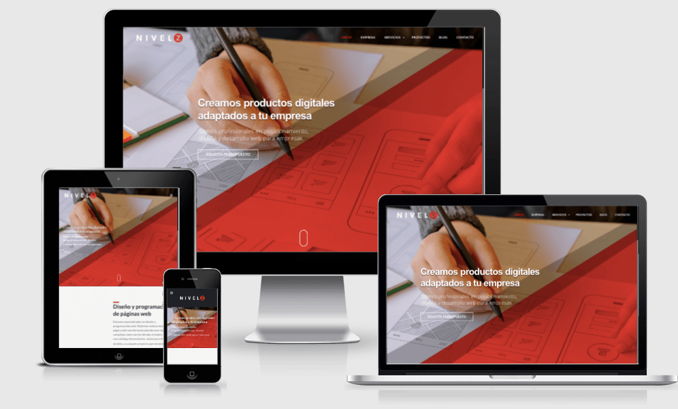 web responsive para busquedas por voz